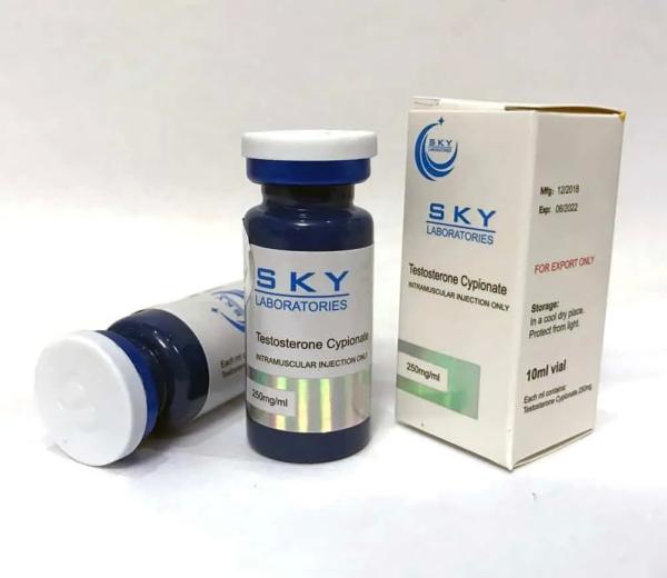 Quality SKY Lab 250mg 10ml Glass Vial Labels And Boxes Customized for sale