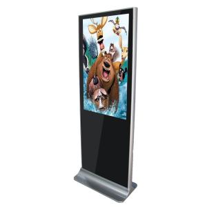 Free Standing 55 500cd/m2 LCD Digital Signage Display