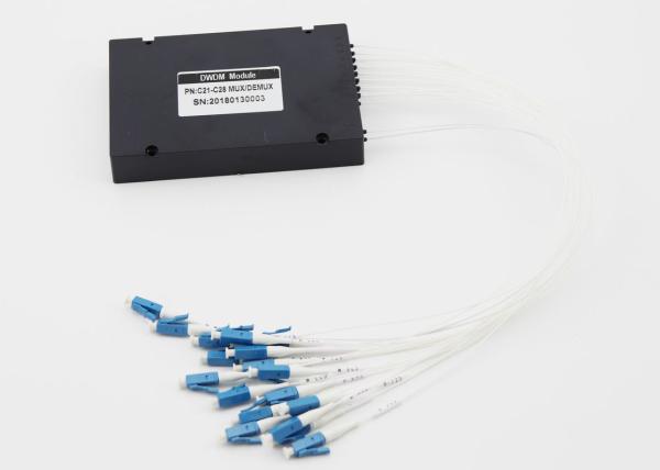 High Accurate 8 Channel Multiplexer , Central Wavelength Mux And Demux Low