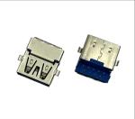 9 Contacts High Speed USB Extension Connector Socket Female For Through Hole