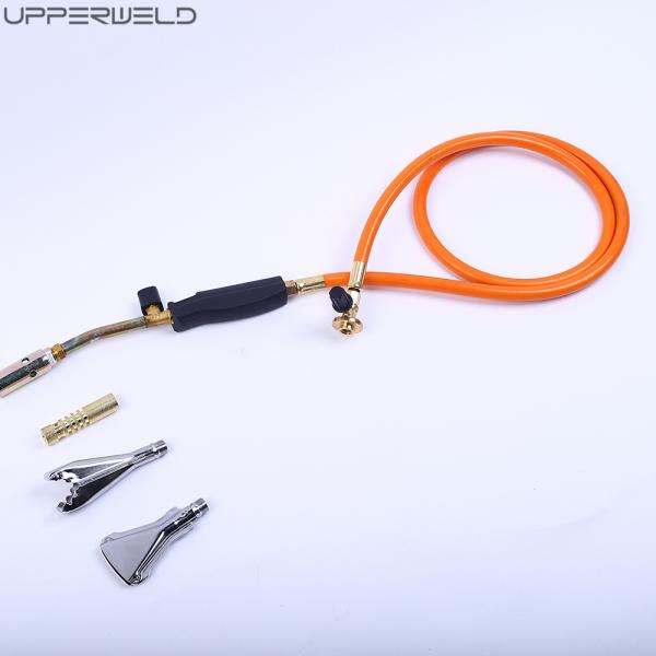 Light Welding and Soldering Double Valve Blow Torch with 80 inch Hose 86*20*3CM Iron