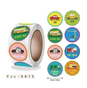 Buy cheap Offset Adhesive Printing Label Stickers Pantone For Car Series FSC product