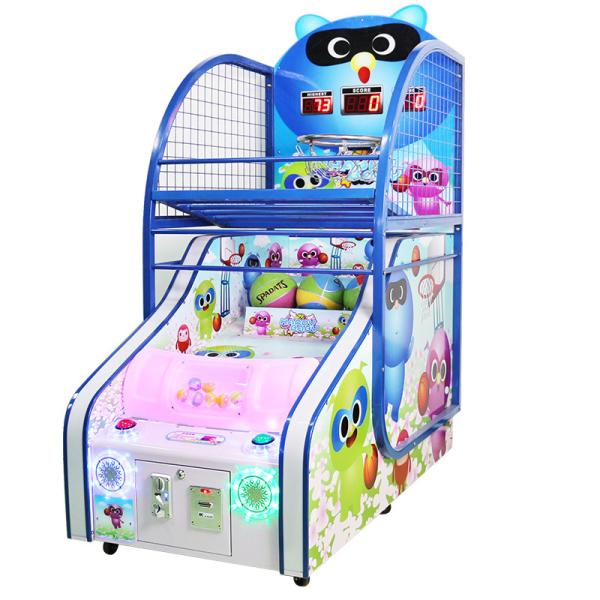 Quality Children Sports Game Machine / Basketball Gaming Machine MVP Shooter Cartoon for sale