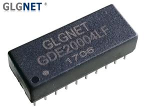China Wave Soldering LAN Isolation Transformer 20 PIN 10/100 Base -T Discrete DIP Mounting on sale