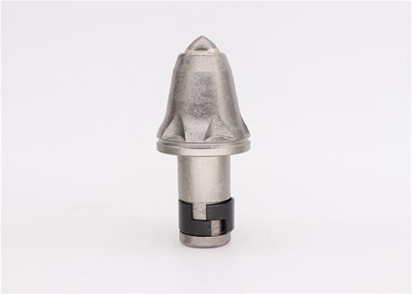 Quality Carbide Steel Tooth Bit / Coal Mining Cutter Pick Bit , Bullet Tooth Bits for sale