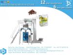 Fully automatic real bean coffee packing machine with 4-heads linear weigher