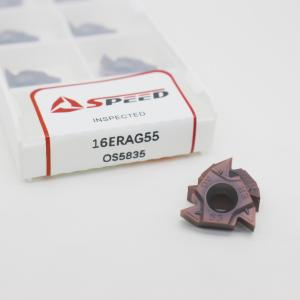 External Thread Cutting Inserts 16ERAG55 Cnc Lathe Tools Use