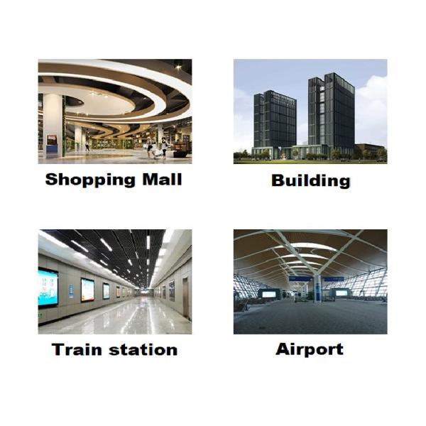3D Triangle Perforated Metal Wall Cladding Decor Aluminium Panel Facade