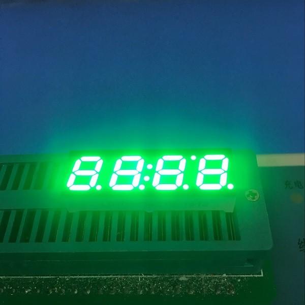 Cathode 4 Digit Seven Segment Display 0.36'' Fast Heat Dissipation RoHS