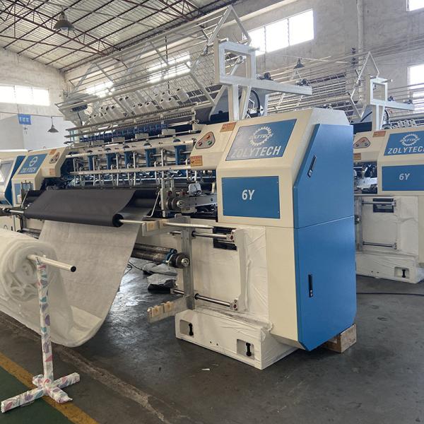 Quality 500-1100rpm Computerized Quilting Machine High Speed Computerized Shuttle For Quilts And Comforters for sale