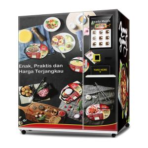 Fully Automatic Hot Food Heating Vending Machine Customized Hot Food Vending Machine