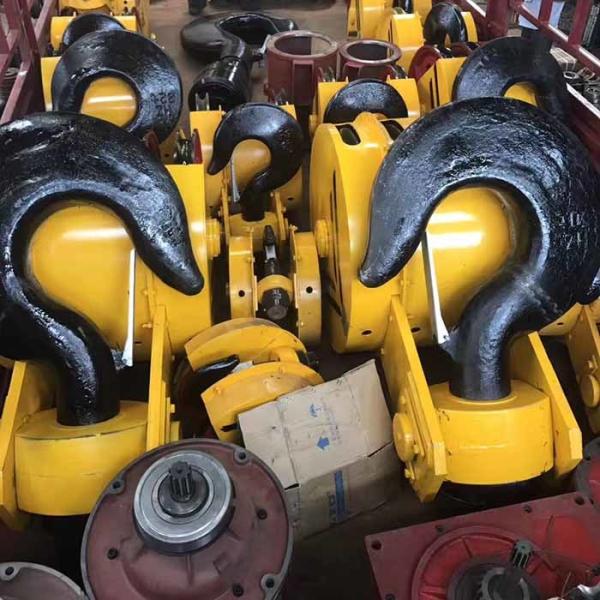 Quality 5-600 Tons Overhead Crane Parts Hook Easy Using For Grabbing And Lifting Loads for sale