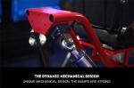 3 Screen Dynamic Car Driving Simulator Machine 6 DOF Linkable