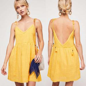 Buy cheap Clothing Women Wholesale Manufacturer Mini Smocked Dress product