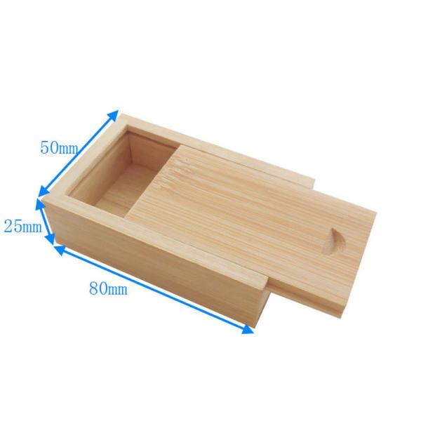 Quality Custom Mini  wooden gift box wooden soap box for gift packing  Bamboo case for USB for sale
