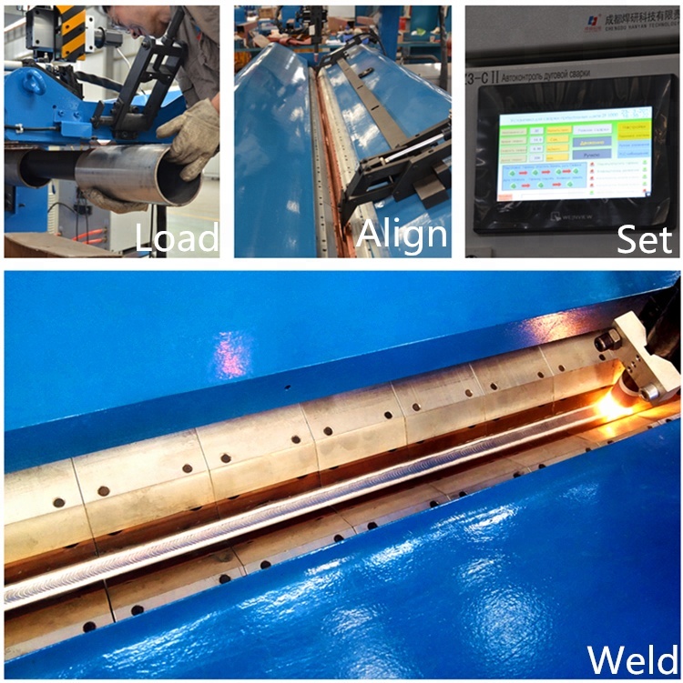 Compact Small Longitudinal Welding Seamers Machine For Various Welding Applications