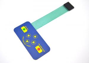 Buy cheap Push Button PVC FPC Membrane Switch Keypad Scratch Resistant for Automotive product