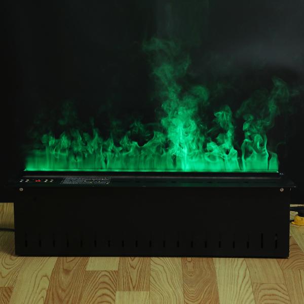 Quality Indoor Adjustable Temperature Simulation Wood Burning Stove Heater Electric Fireplace for sale
