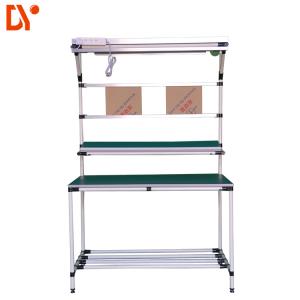 Buy cheap Workshop Table Production Workbench Assembly Line Lean Pipe Worktable product