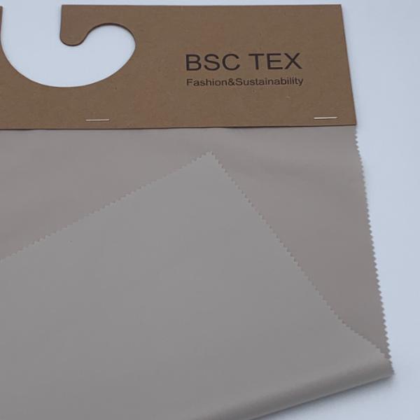 Quality 30D Full Dull Poly Pongee Fabric Polyester Twill Fiber Proof For Puffer Jacket for sale