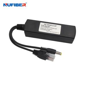 Buy cheap 10 100M POE Power Over Ethernet Splitter DC48V To 12V For CCTV IP Devices product