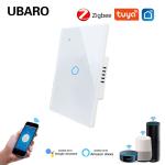 118 Type 1Gang Google Home Tuya Smart Zigbee Switch Amazon Alexa Yandex Alice 21