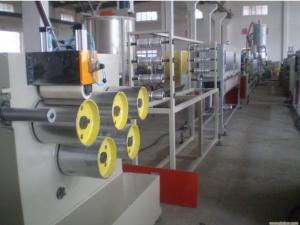 China Single Screw Strapping Band Machine , Pp Strapping Band Making Machine on sale