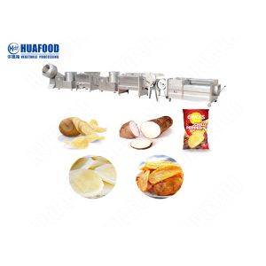 China 200kg/H Semi-Automatic Potato Chips Processing Line on sale