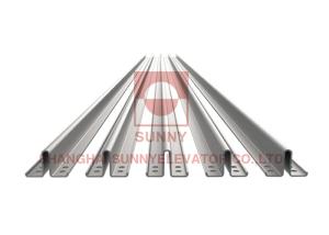 Buy cheap Tk5 T Type Passenger Elevator Hollow Elevator Guide Rail For Counterweight product