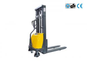 Buy cheap Easy Operating Super Light 1000kg Semi - Electric Stacker , Standard Fixed Forks product