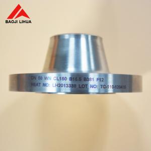 Buy cheap Pure Titanium Weld Neck Flange Gr1 Gr2 ASME B16.5 Corrosion Resistant product