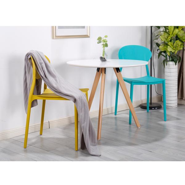 Modern PP Plastic Conference Chairs Stackable For Office Meeting Room