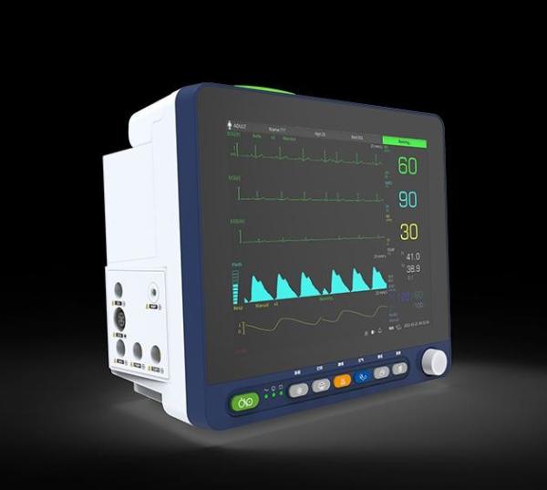 Quality 12.1 inch LCD Portable Patient Monitor , ISO13485 Hospital Monitoring Equipment for sale
