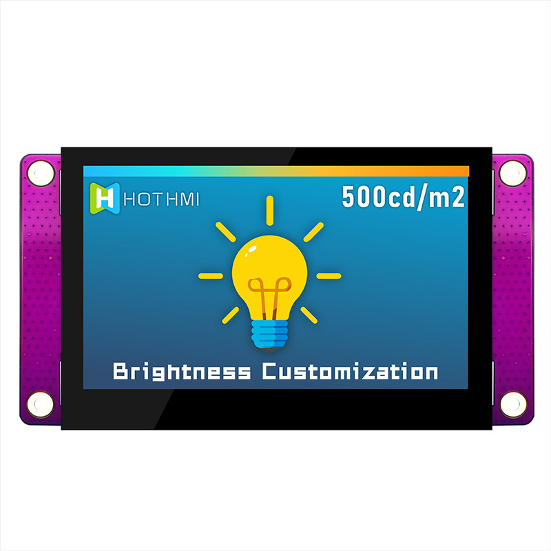 4.3 Inch 800x480 LVDS TFT Display Capacitive IPS TFT LCD Display
