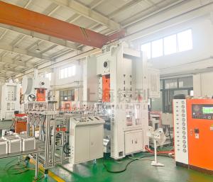 Buy cheap Take Away Aluminium Container Making Machine 800kN Pneumatic product