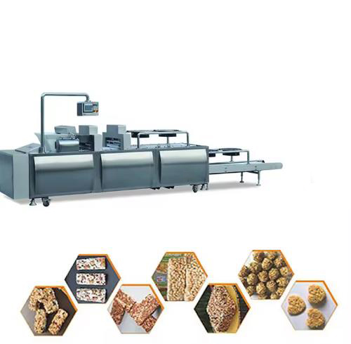 Swelled Candy Rice Cake Cereal Bar Making Machine Caramel Corn Snacks Making Machine