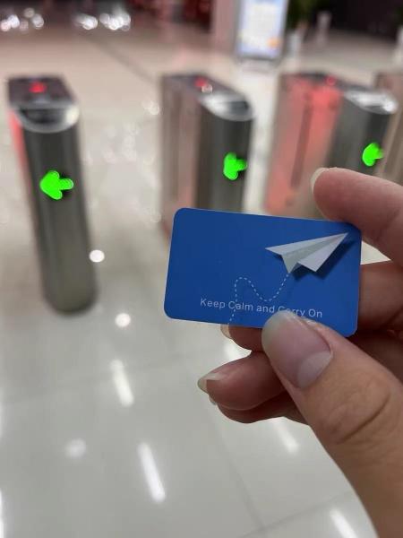Quality CUID Ultra-thin Mobile Phone Access Card Sticker Copyable and Rewritable PVC 13.56MHz Elevator IC Blank Card for sale