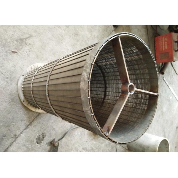 High Efficiency Stainless Steel Screw Press Screen With Sturdy Constriction