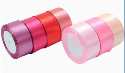 Quality Environmental Friendly Custom Satin Ribbon Double Face / Single Face for sale