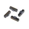 Buy cheap SMT Dual Row 1.27mm Pitch Pin Header Connector PBT Black Gold Plated Automotive from wholesalers