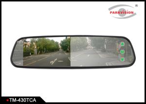 Buy cheap 4.3&quot; Reversing Mirror Monitor / Digital Rear View Mirror With Hidden Touch Button product