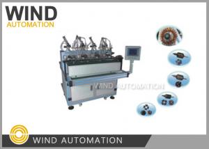 China White Electrical AC Motor Winding Machine Four Station Small Rotor Winder on sale