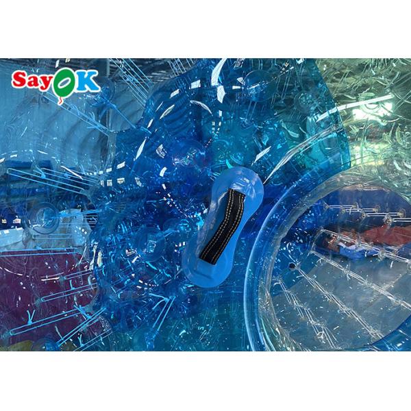 Floating Water Toys 0.9mm PVC Tarpaulin Inflatable Water Roller Ball For Lake Swimming Pool