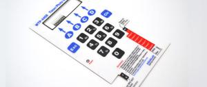 China 3M467 Custom Membrane Switch Panel , CJT Connector Waterproof Membrane Switch on sale