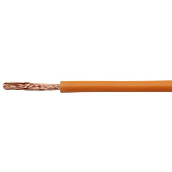 Quality Orange AWM Single Core Flexible Wire Stranded Unshielded For Equipment for sale