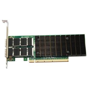 Buy cheap Femrice 100G 2 Ports Ethernet PCI-e Slots x16 Data Center Bridging Server Card Intel E810CAM2 Controller Server Lan Card product