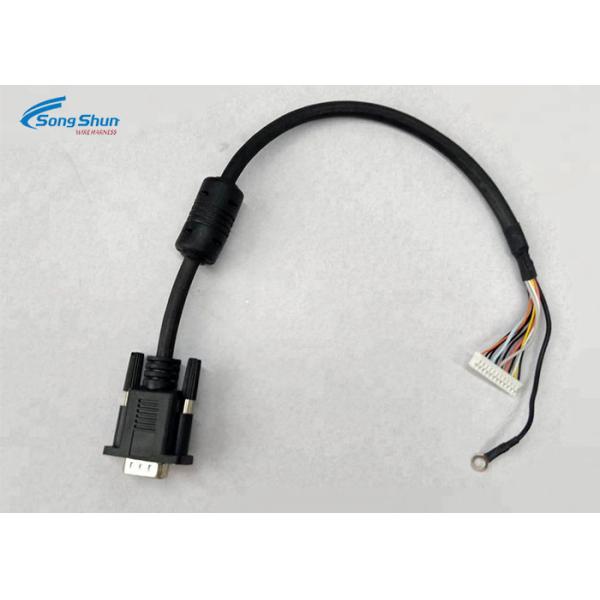 HD RGB 15 Pin D SUB Cable 12PIN PHR VGA Display Internal For Computer Wiring Harness