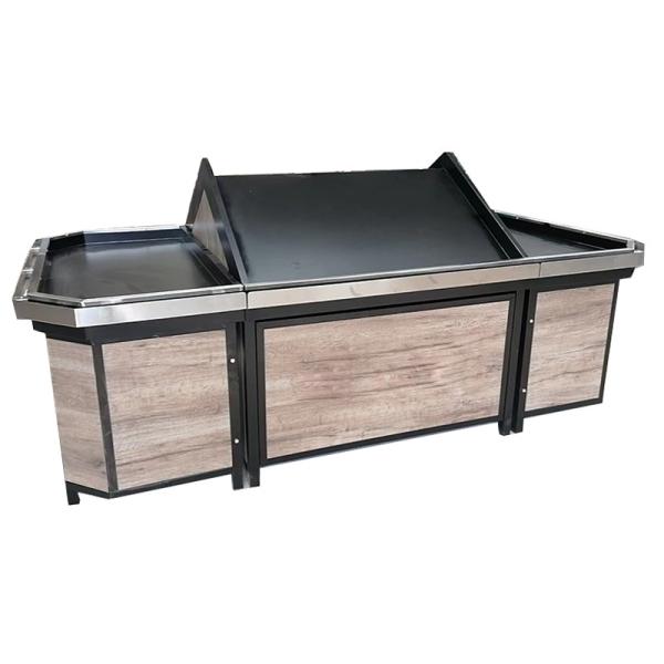 Quality Movable Wheel Vegetable Fruit Display For Supermarket for sale