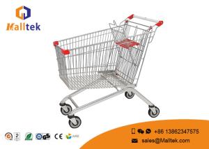 Retail Grocery Store Commercial Shopping Trolley European Style Foldable Trolley Cart