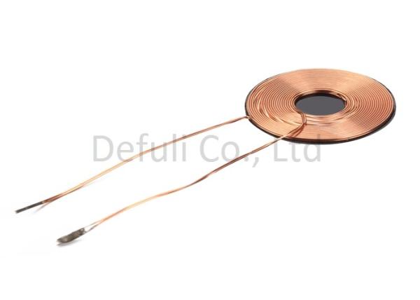 Quality Smd Transformer Inductive Charging Coil 0.59mm Thickness With Copper Wire Material for sale